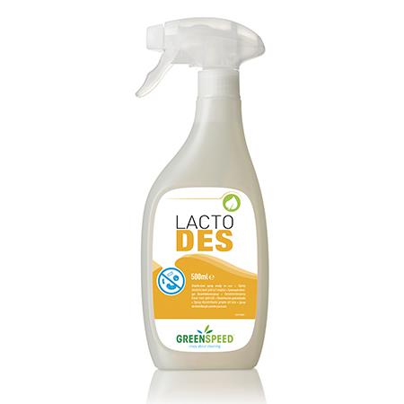 Lacto Des - 500 ml Desinfektionsspray auf der Basis von Milchsäure