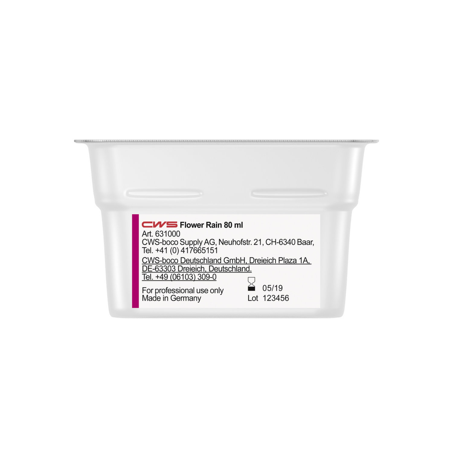 Raumduft CWS PureLine Flower Rain Inhalt 80 ml