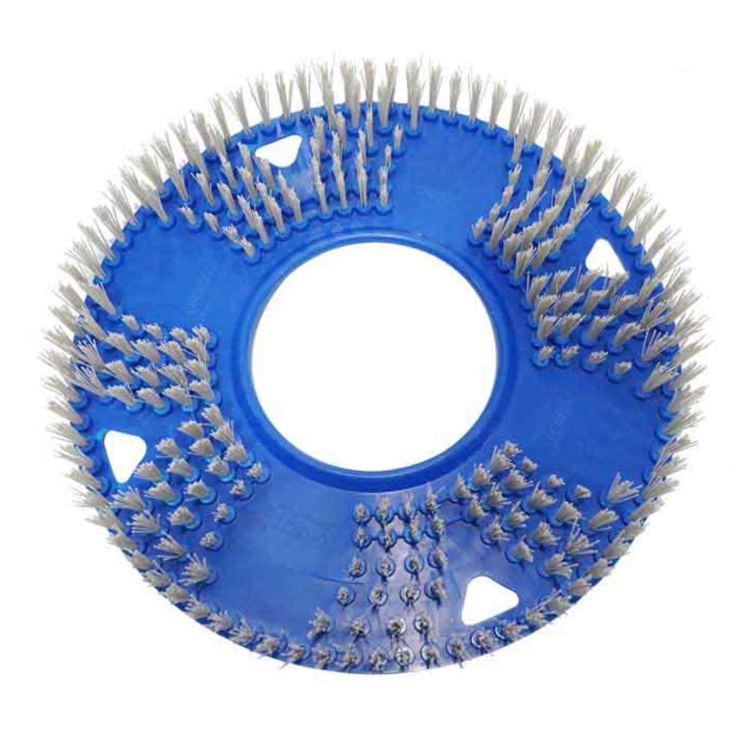 Speedflex Bürste Indoor blau-grau 17" für Orbot mit Klettrücken