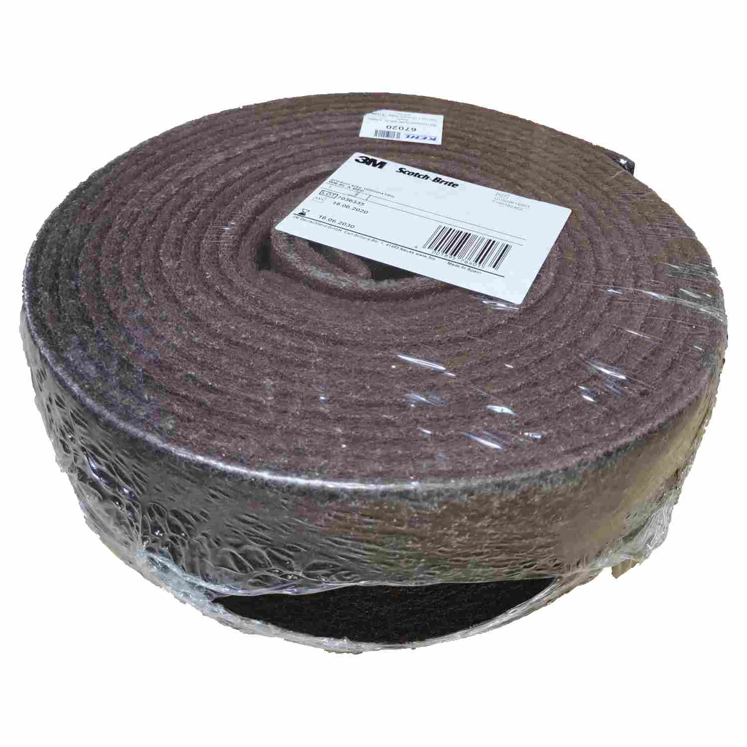 3M Handpad-Rolle WR-RL A MED braun (100 mm x 9.5 m pro Rolle)