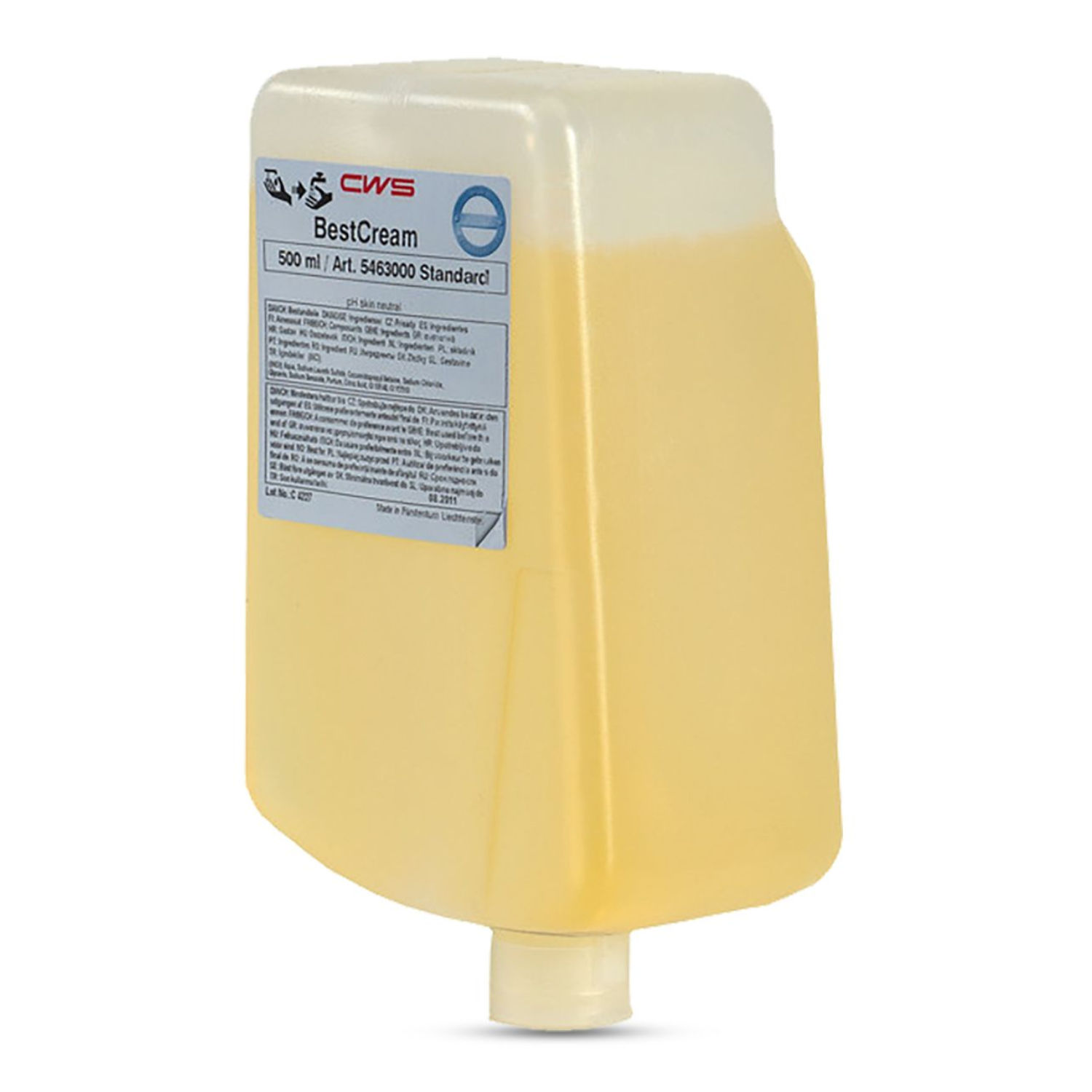Seifencreme CWS Standard  500 ml (12 Flaschen à 500 ml pro Karton)