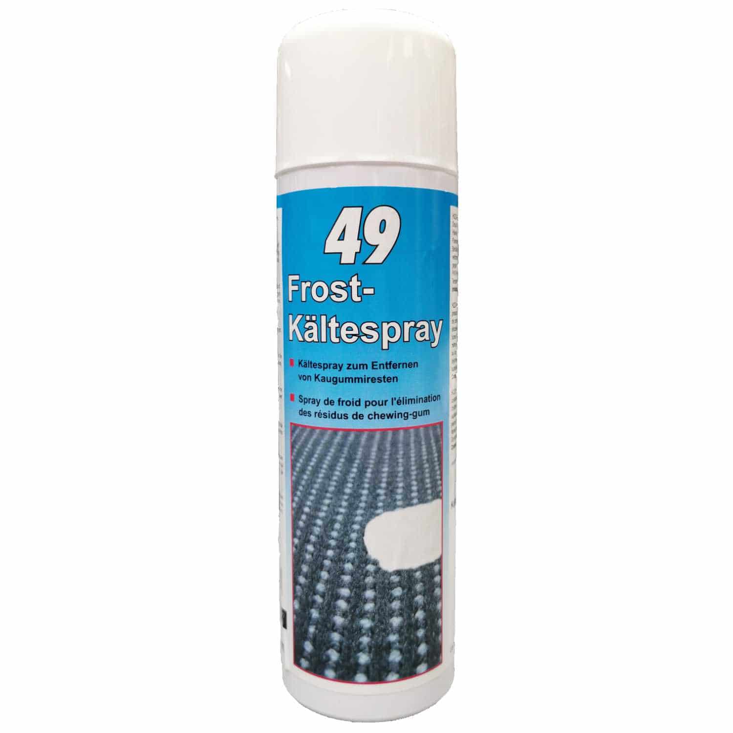 49 - Frost Kältespray KAUGUMMIENTFERNER - Dose à 500 ml - ADR Kl. 2.1 UN 1950 VG II
