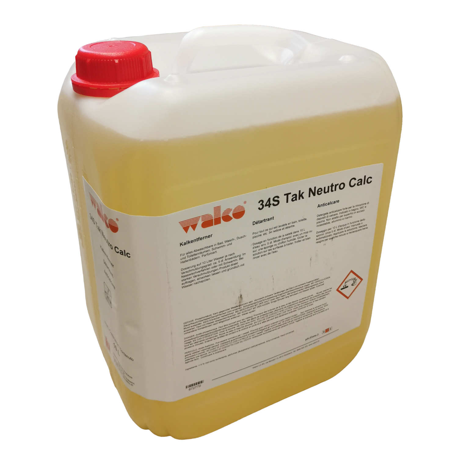 34 S - KALKENTFERNER ADR Kl. 8 UN 3264 VGIII BK 3