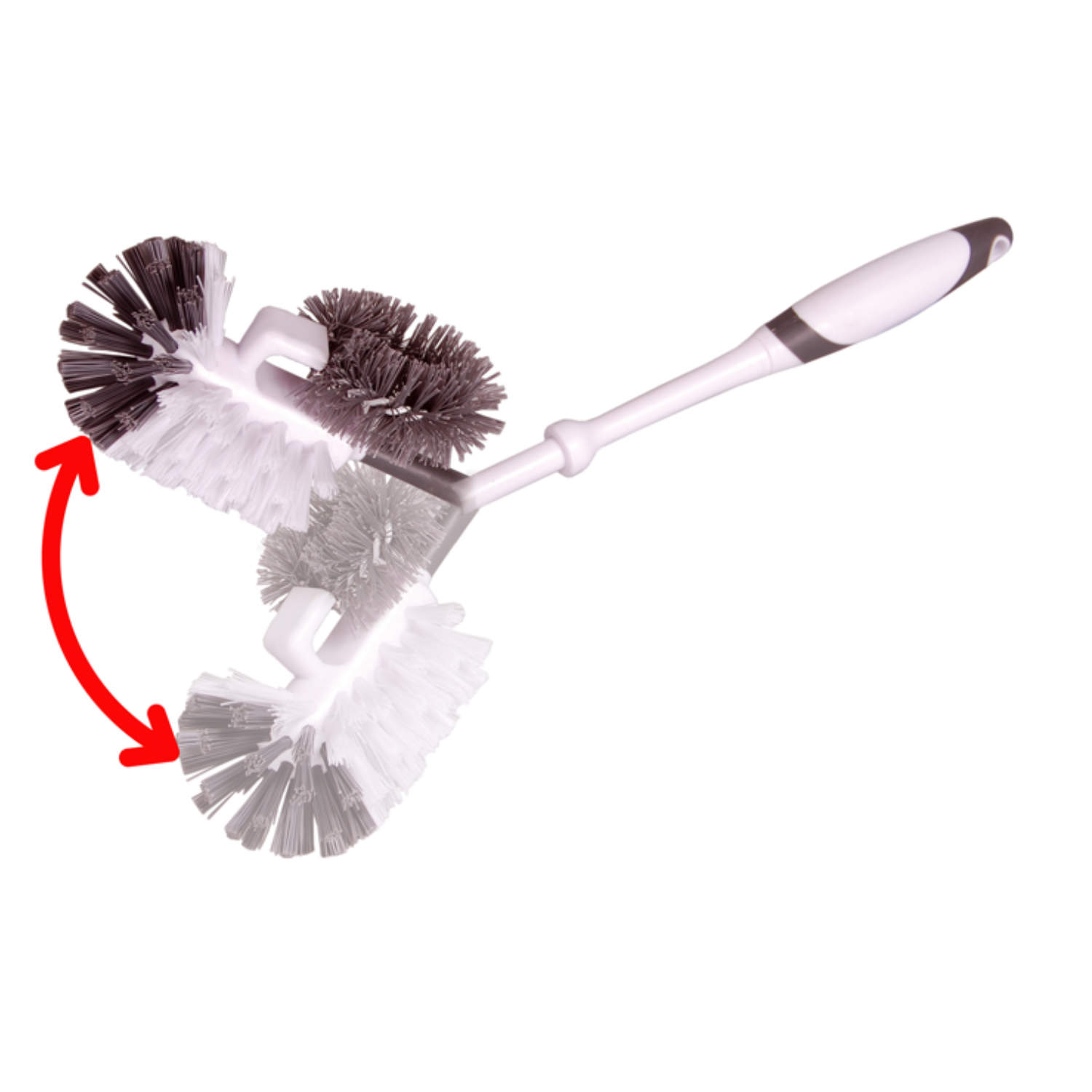 WC-Bürste "flex" mit Randreiniger 