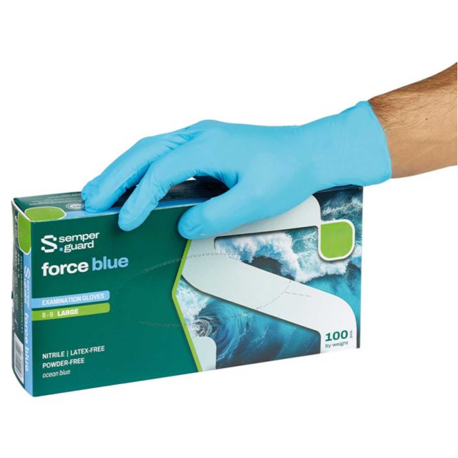 Handschuhe Nitrile Comfort - Gr. L ungepudert - Wandstärke 0,1 mm