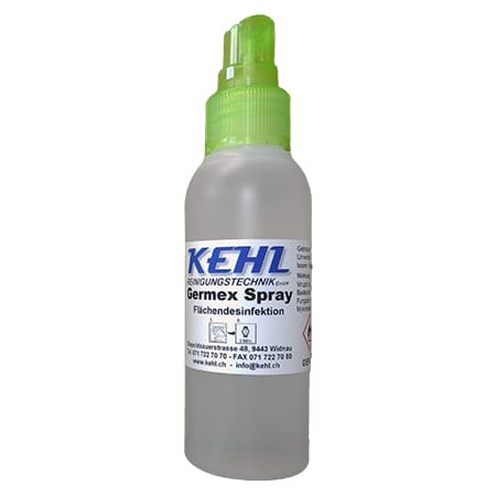 Germex Spray - Schnelldesinfektion in 100 ml Dispenser mit Sprühzerstäuber