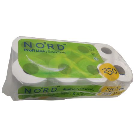 NORD Toilettenpapier 2-lagig Zellstoff 