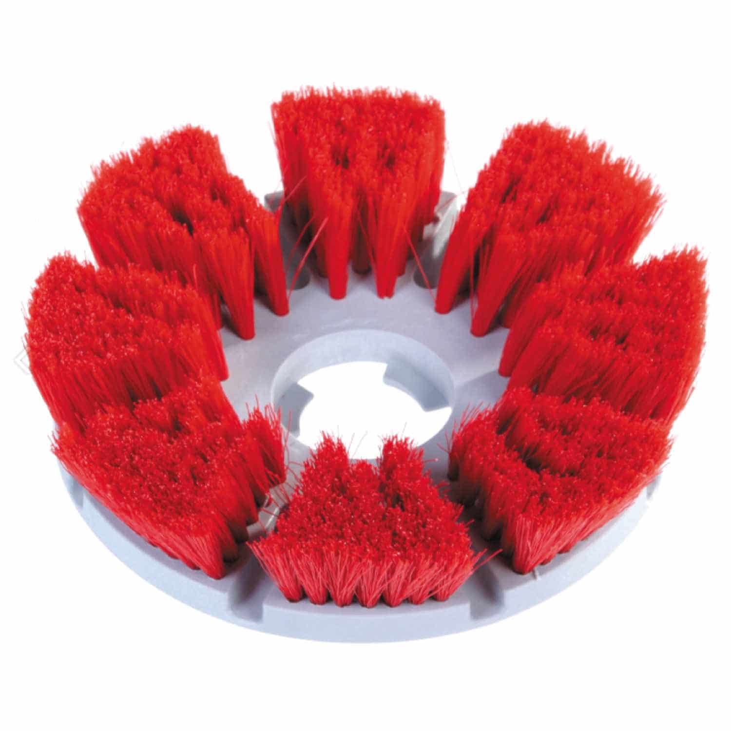 Fegbürste mittel  - 20 cm - zu Moto Scrubber (rot)  