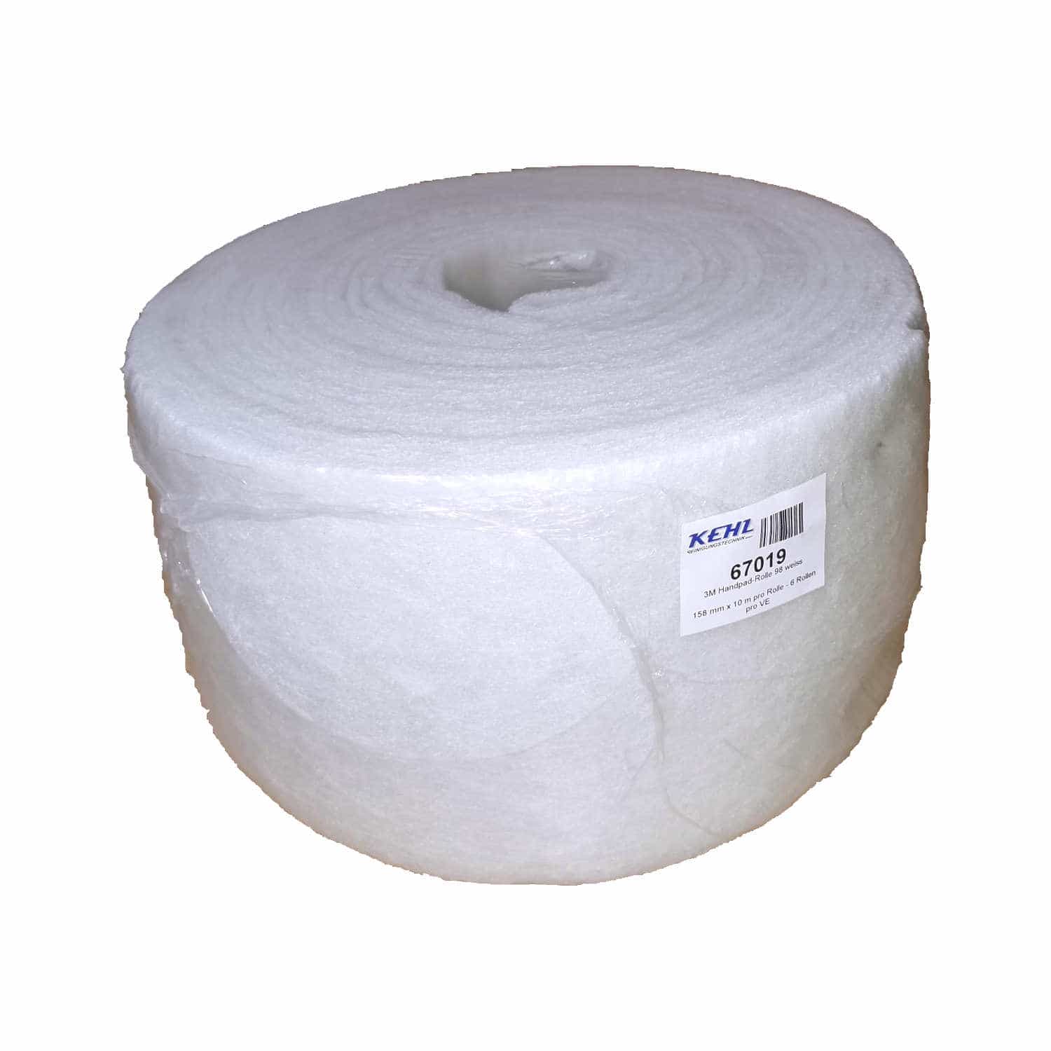 3M Handpad-Rolle 98 weiss (158 mm x 10 m pro Rolle)