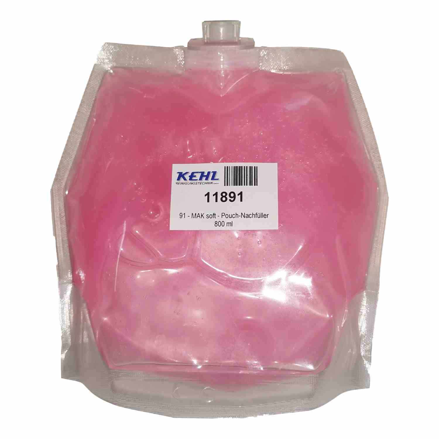 91 - MAK soft - Pouch-Nachfüller  800 ml 
