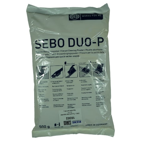 SEBO - Teppichreinigungspulver DUO-P 1 Nachfüllbeutel 500 g