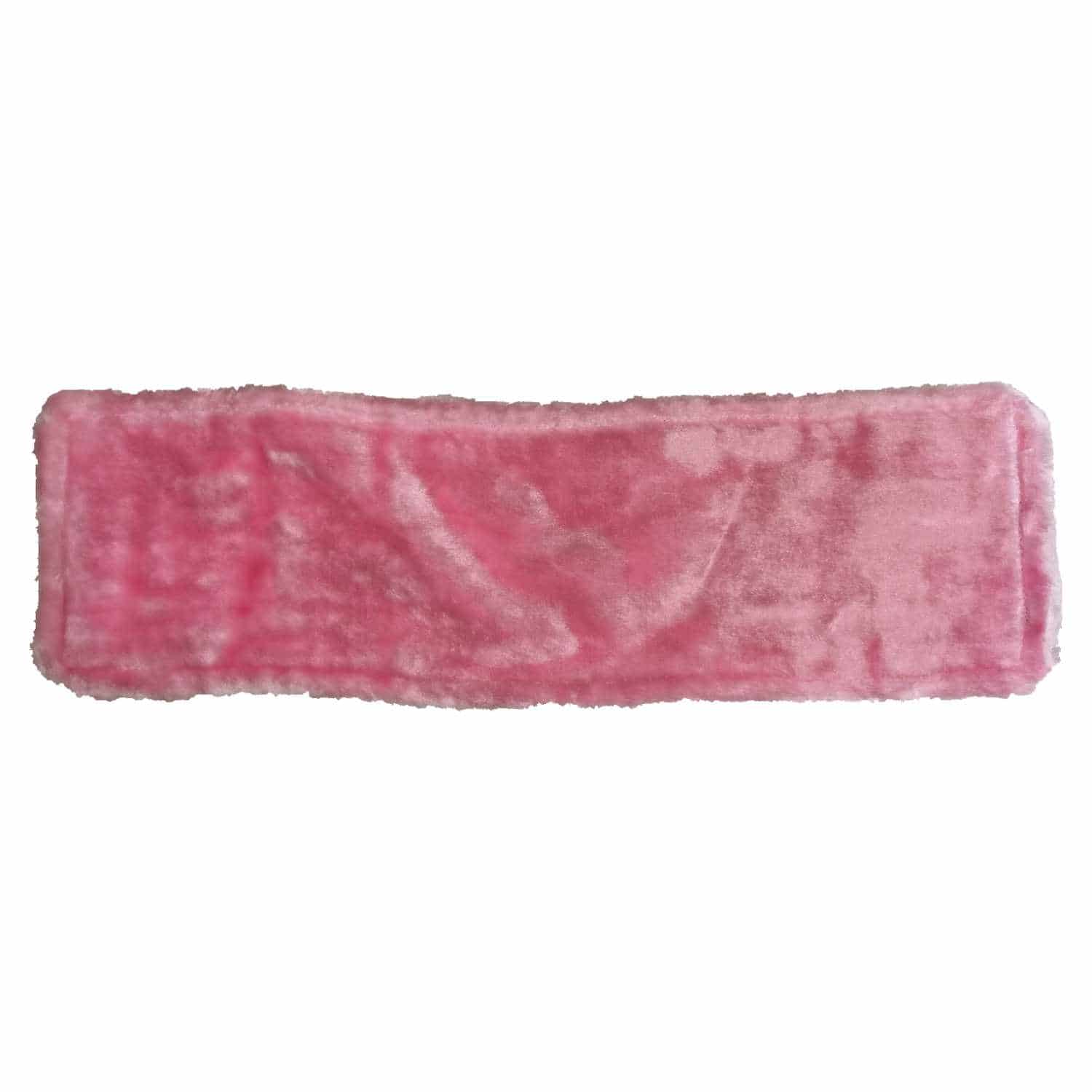 Cellulose  Bodentuch 40 cm  -  rosa doppelt, mit Taschen